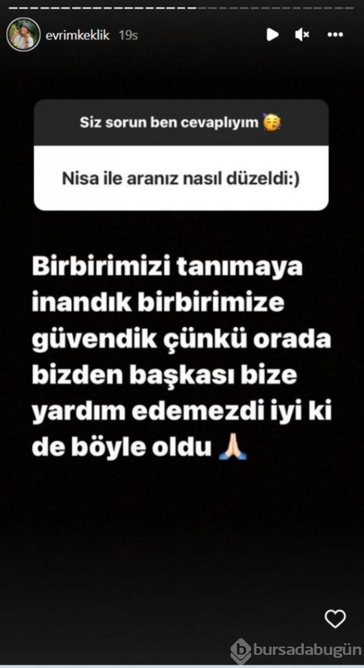 Evrim Keklik'ten Nisa Bölükbaşı açıklaması: Bizden başkası bize yardım edemezdi