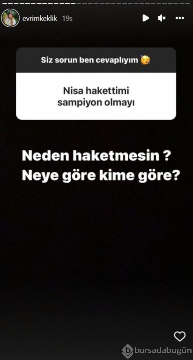 Evrim Keklik'ten Nisa Bölükbaşı açıklaması: Bizden başkası bize yardım edemezdi