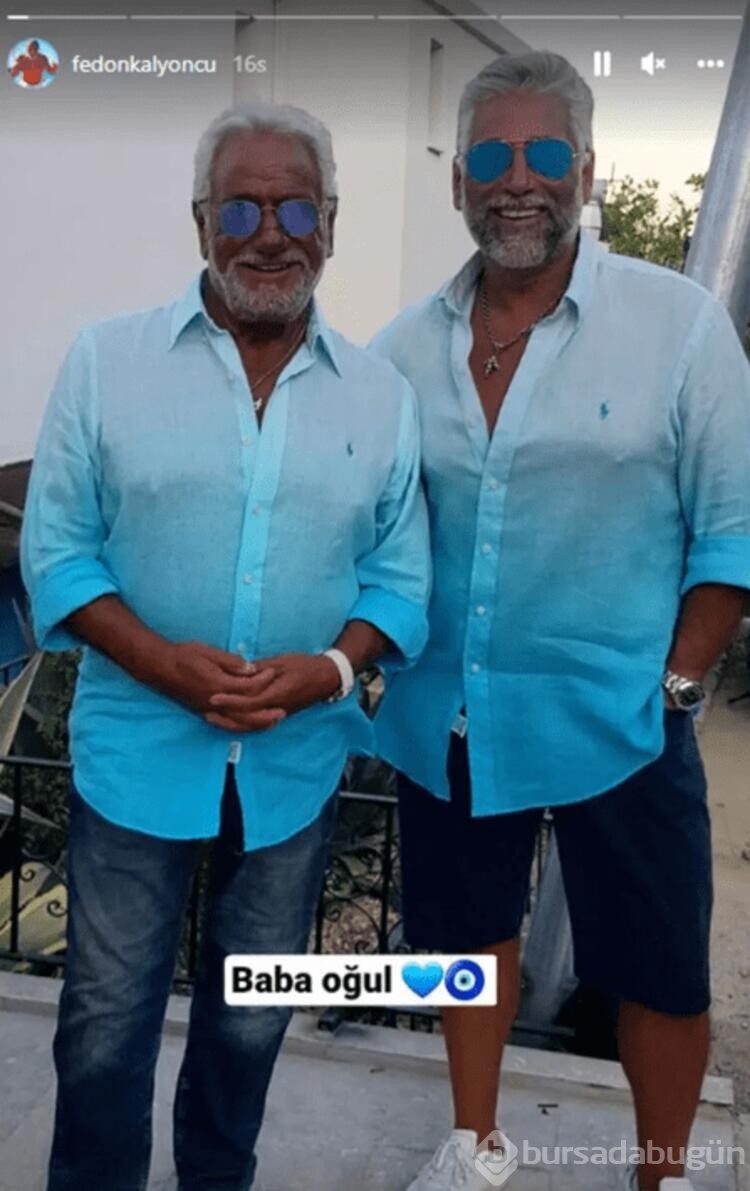 Fedon ve oğlu bir örnek giyindi!