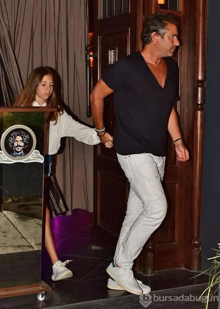 İzzet Antebi, sevgilisi Tuvana Türkay'ı kızı ile tanıştırdı
