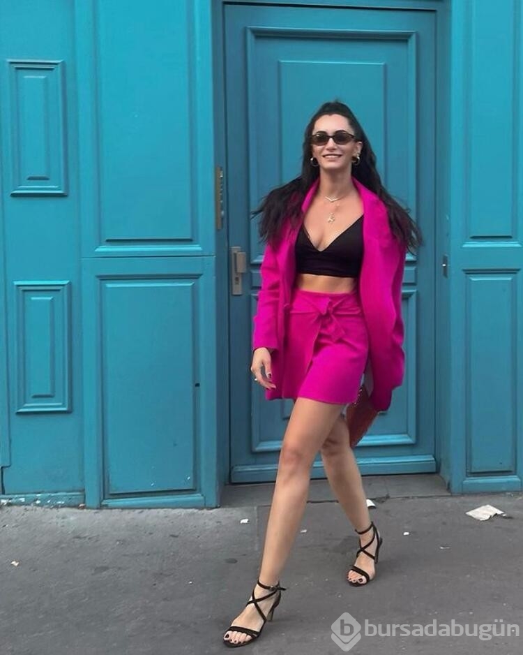 Hande Doğandemir'den Paris pozları