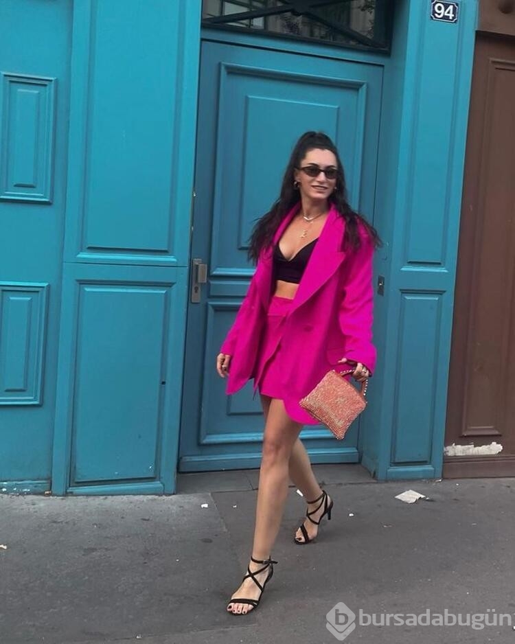 Hande Doğandemir'den Paris pozları