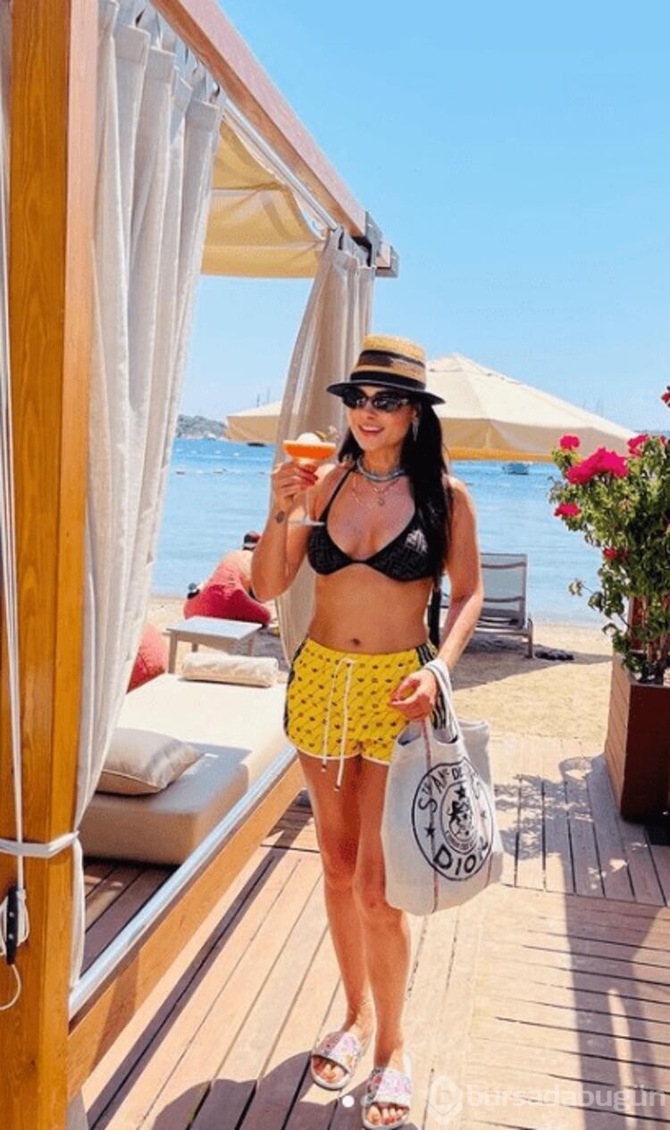 İlknur Soydaş tatilde