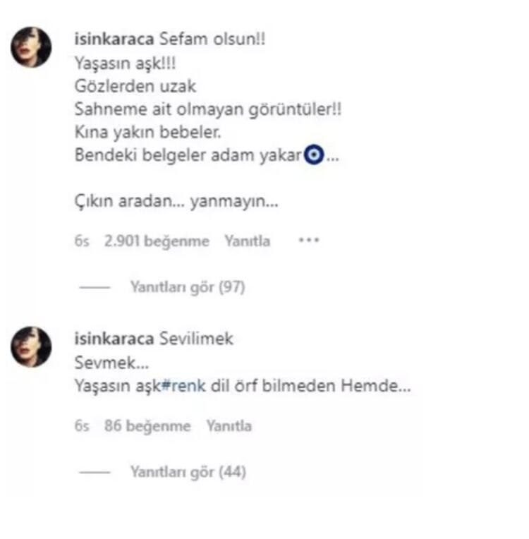 Işın Karaca'dan sert tepki: Öperim size ne?