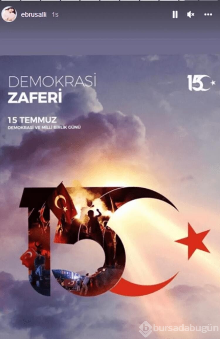 Ünlüler'den 15 Temmuz paylaşımları