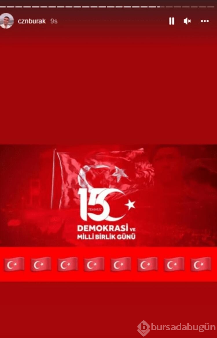 Ünlüler'den 15 Temmuz paylaşımları