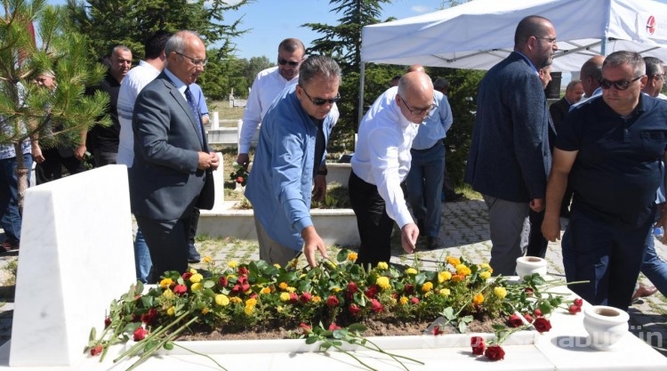 15 Temmuz şehidi mezarı başında anıldı