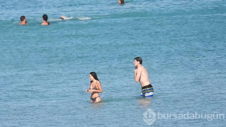 Ebru Şahin ve Cedi Osman balayında
