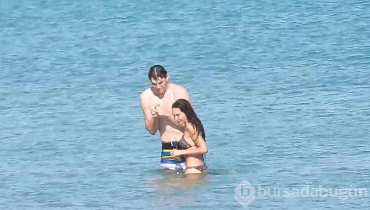 Ebru Şahin ve Cedi Osman balayında