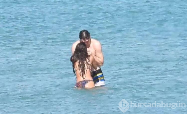 Ebru Şahin ve Cedi Osman balayında