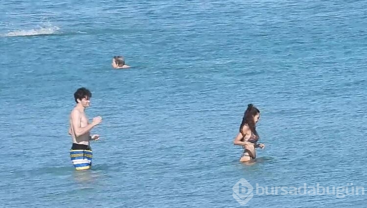 Ebru Şahin ve Cedi Osman balayında