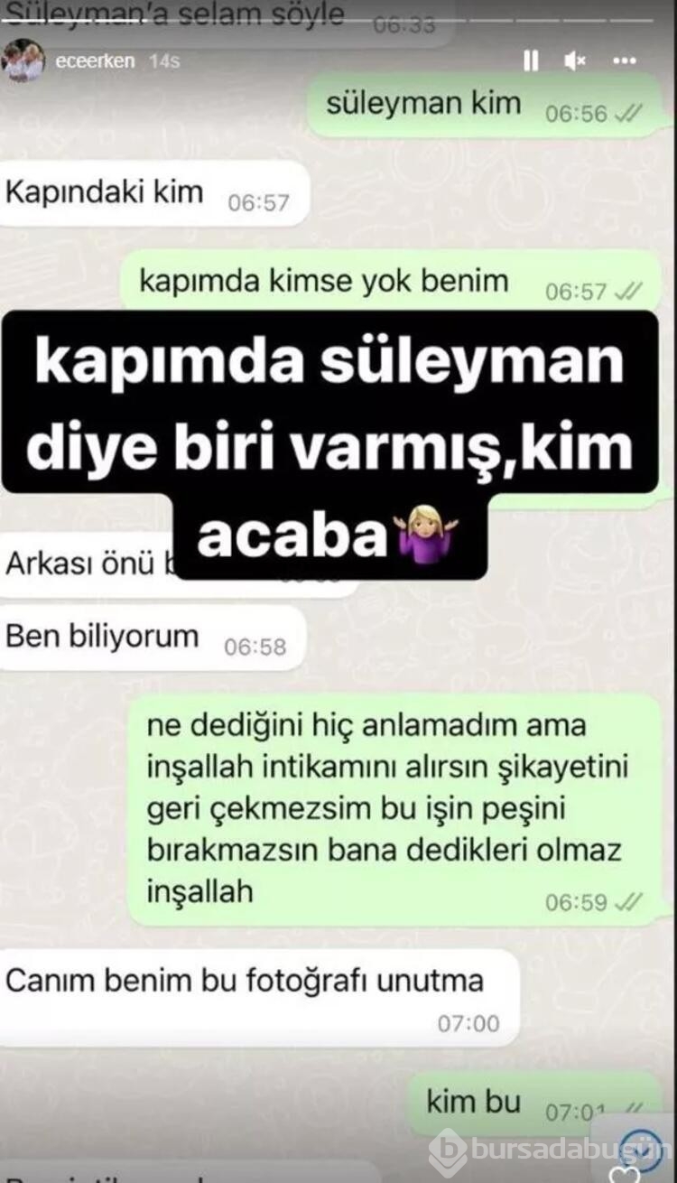Ece Erken, Şafak Mahmutyazıcıoğlu'nun abisinin mesajlarını ifşa etti!