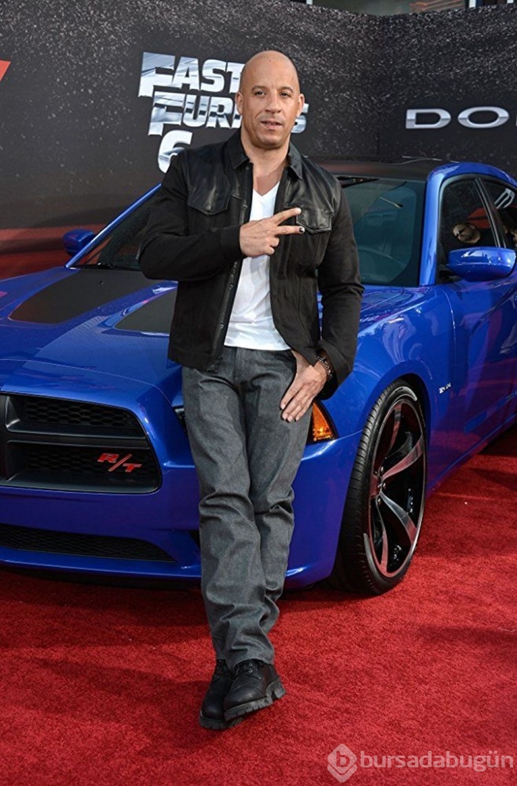 55. yaşına özel 55 fotoğrafla Vin Diesel