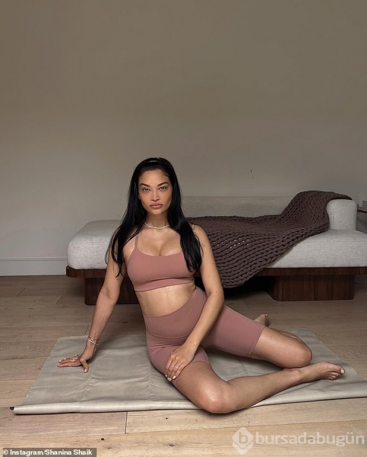 Shanina Shaik'ten çıplak poz!
