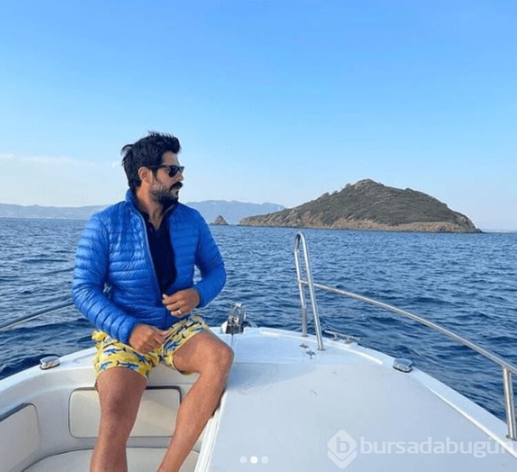 Burak Özçivit'ten tekne pozları