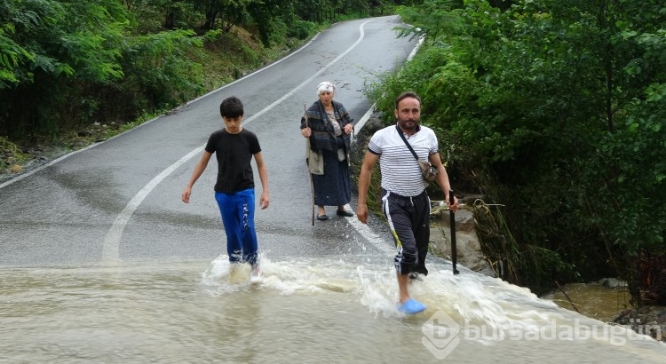 Ordu'da heyelan 