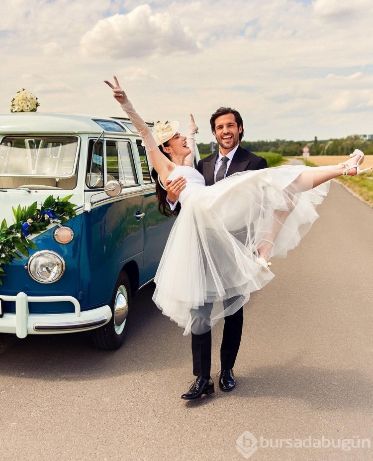 Özge Gürel'in nikah kombininin fiyatı çok şaşırttı!