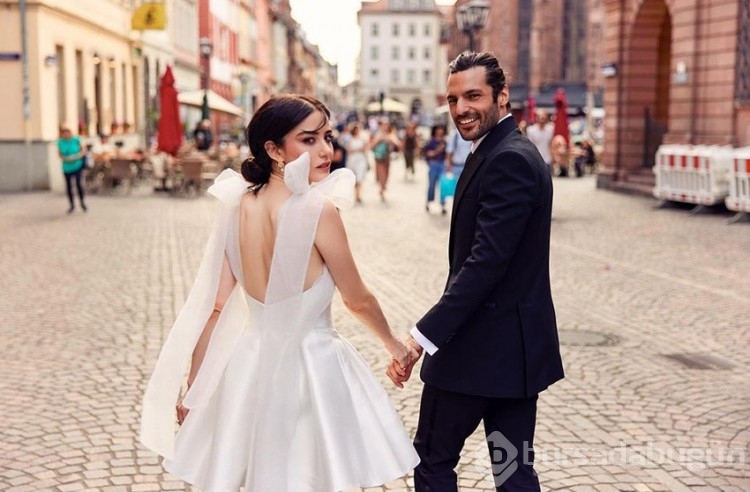 Özge Gürel'in nikah kombininin fiyatı çok şaşırttı!