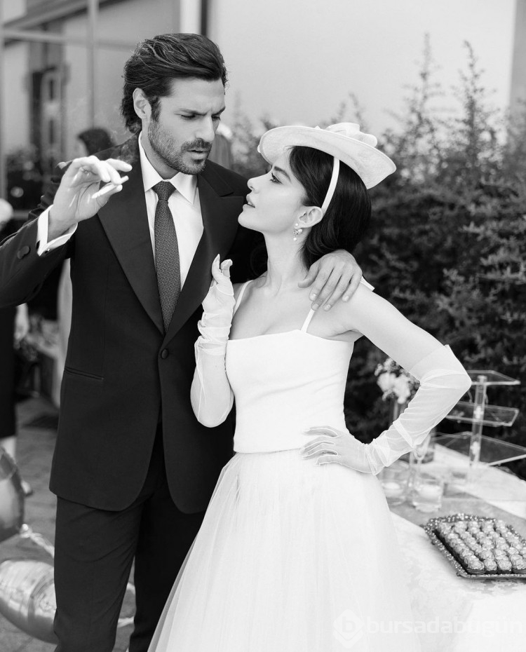 Özge Gürel'in nikah kombininin fiyatı çok şaşırttı!
