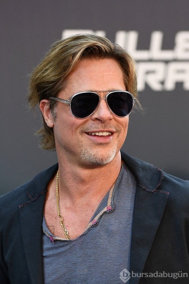 Brad Pitt 'Suikast Treni' filminin Paris galasında