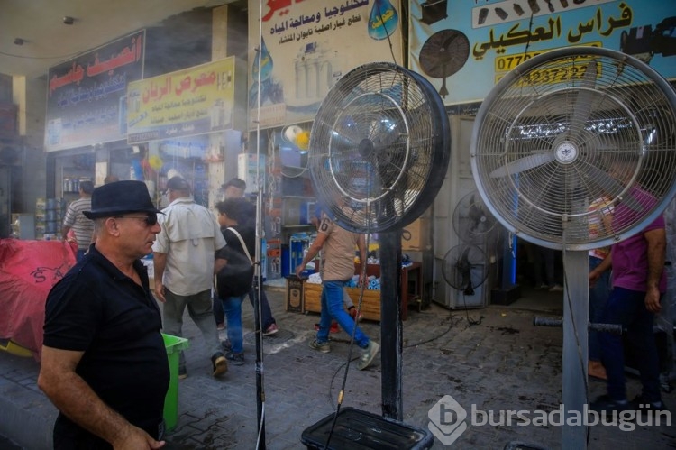 Irak'ın başkentinde sıcaklıklar 50 dereceye yaklaştı
