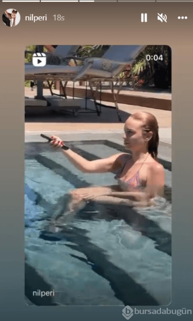  Nilperi Şahinkaya Bodrum'da tatilde
