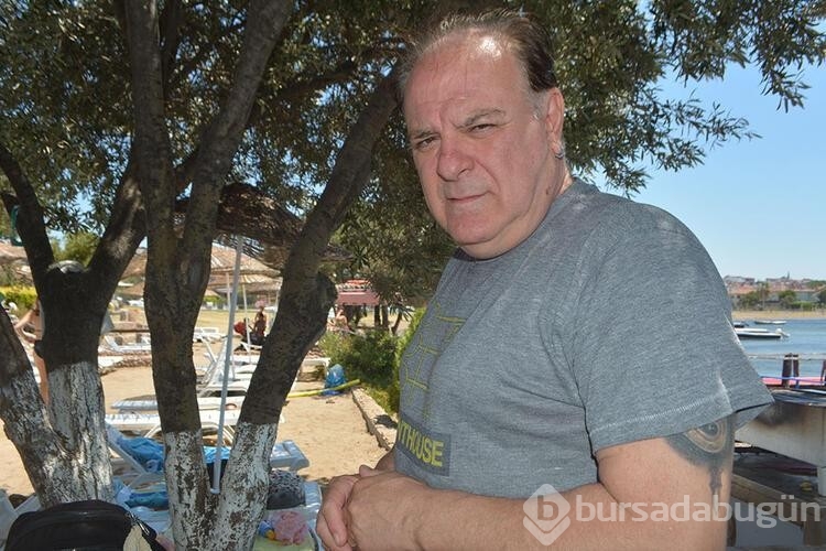 Oyuncu Burak Sergen, Ayvalık'ta kamp kurdu