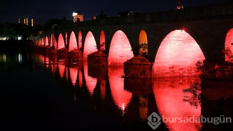 Meriç Nehri'nde hayran bırakan manzara