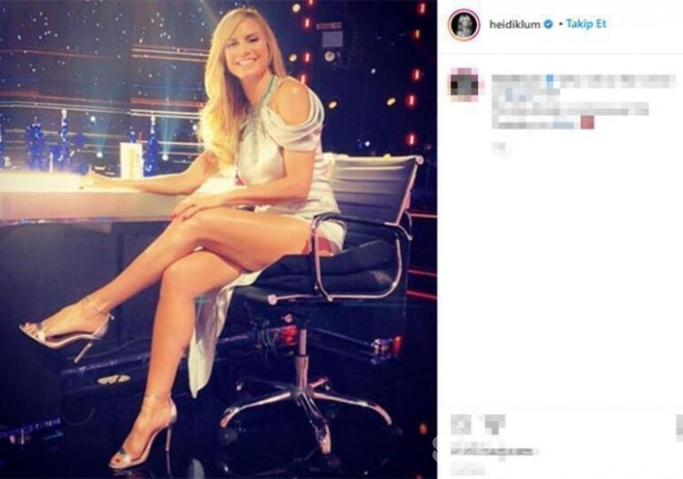 Heidi Klum 17 yaş küçük eşiyle plajda romantik anlar yaşadı