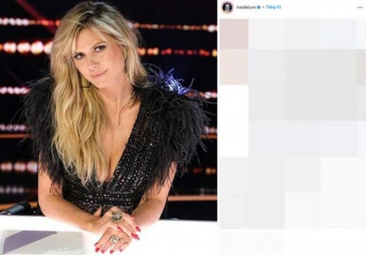 Heidi Klum 17 yaş küçük eşiyle plajda romantik anlar yaşadı