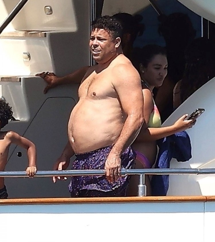 Ronaldo Nazario verdiği kiloları geri aldı