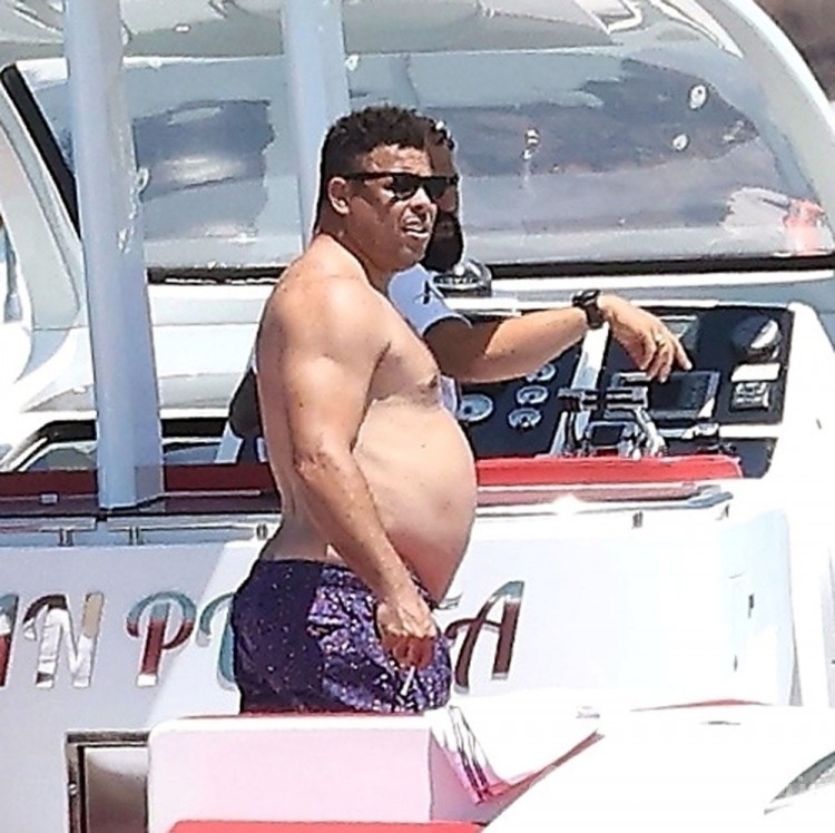 Ronaldo Nazario verdiği kiloları geri aldı