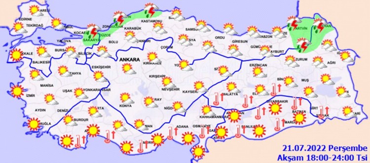 Rüzgar hızını kesti, sıcaklık artıyor 