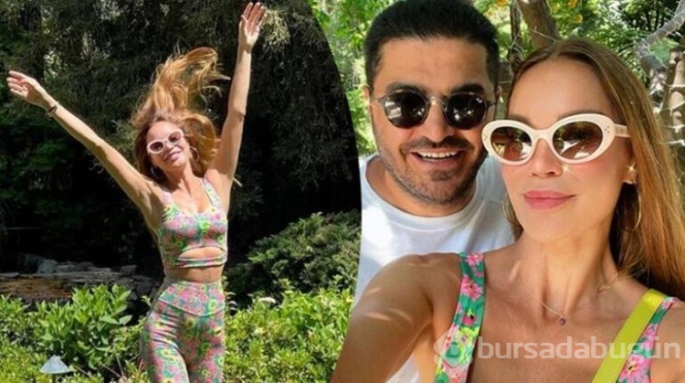 Ebru Şallı'dan mayolu pozlar