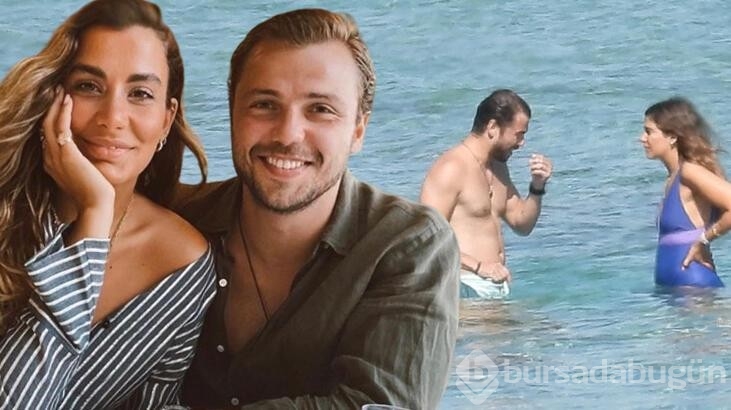 Tolga Sarıtaş ve Zeynep Mayruk'un Çeşme tatili