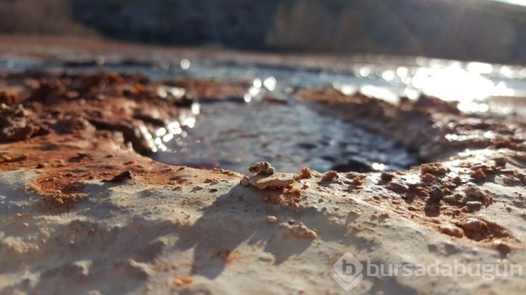 Erzincan'ın Otlukbeli travertenli gölü turizme kazandırılıyor