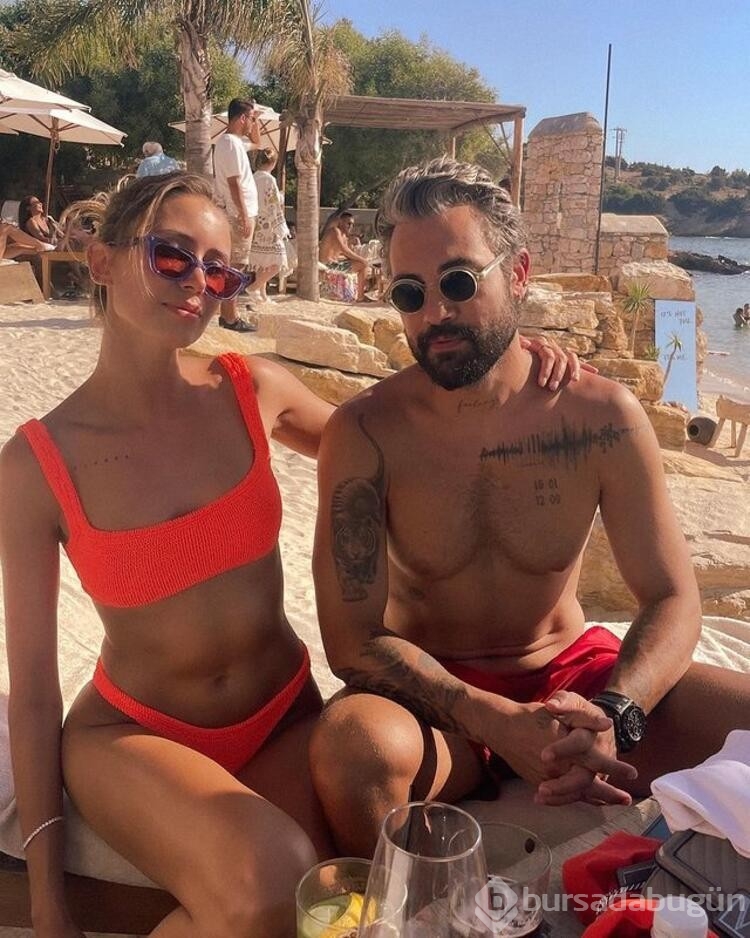 Doğuş Çabakçor ve Asya Hocaoğlun'dan tatil pozları