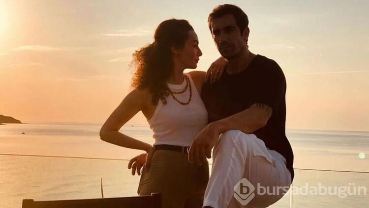 Birce Akalay ile İbrahim Çelikkol'dan yeni poz