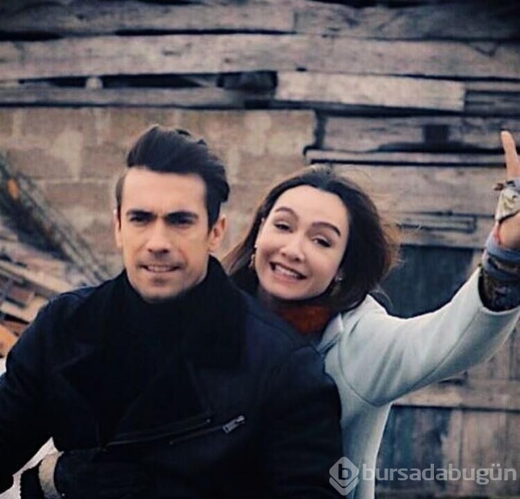 Birce Akalay ile İbrahim Çelikkol'dan yeni poz