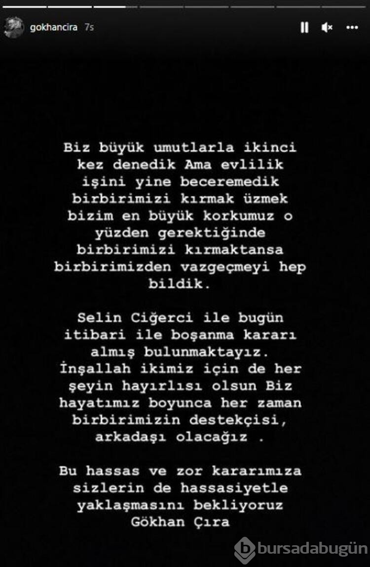 Selin Ciğerci ve Gökhan Çıra sessizliğini bozdu