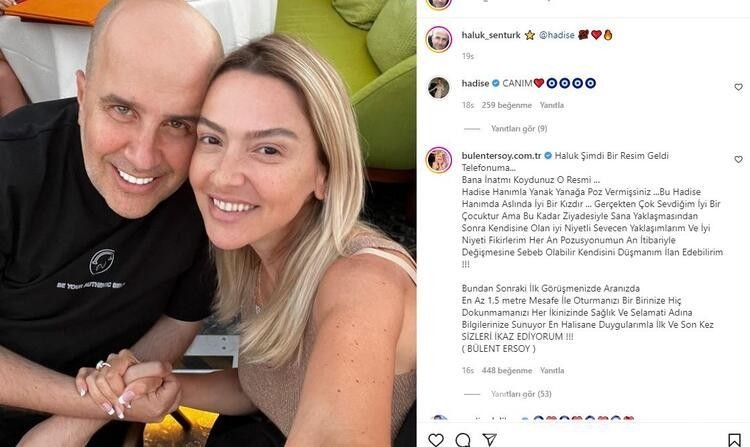 Bülent Ersoy, menajeri ve Hadise'yi ikaz etti