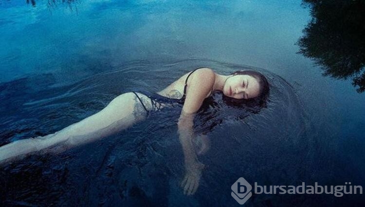 Melisa Şenolsun gölgeyi tercih edenlerden