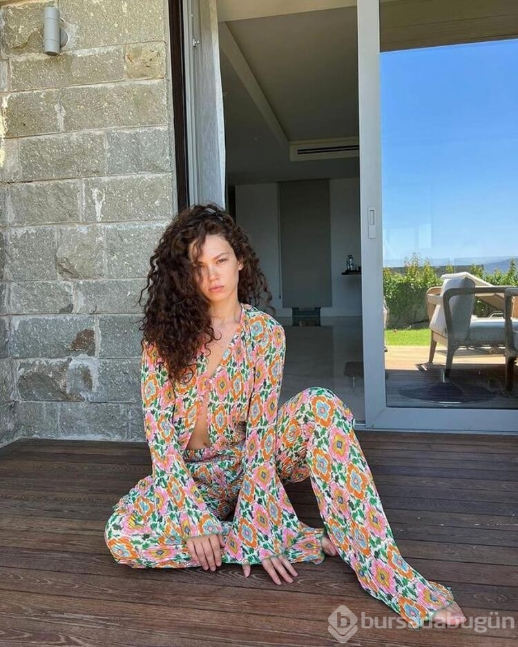 Melisa Şenolsun gölgeyi tercih edenlerden