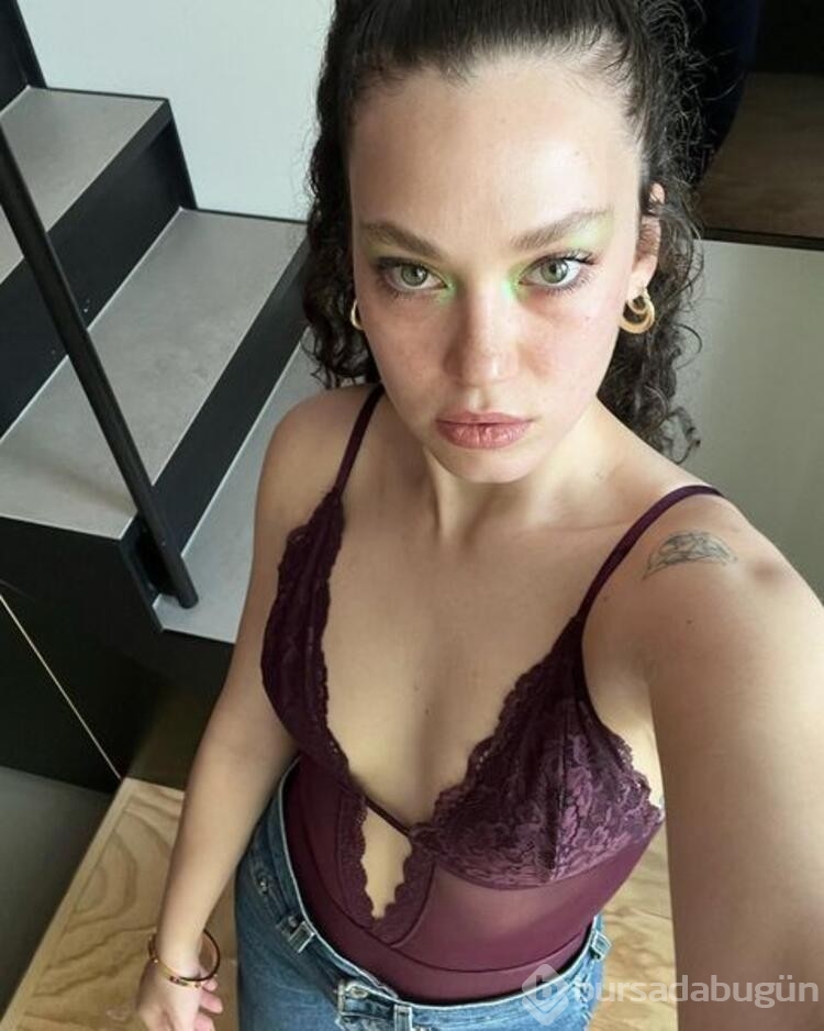 Melisa Şenolsun gölgeyi tercih edenlerden