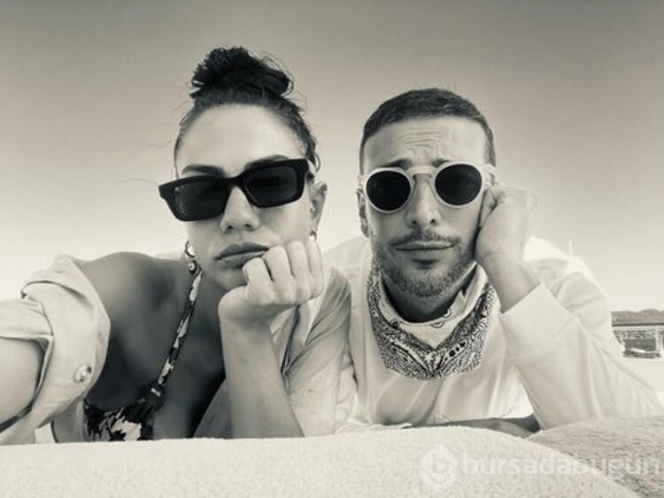 Demet Özdemir ve Oğuzhan Koç'tan plaj pozu!