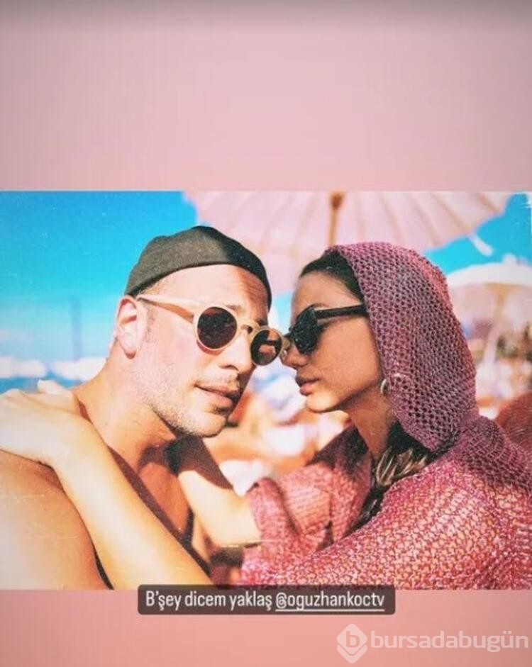 Demet Özdemir ve Oğuzhan Koç'tan plaj pozu!