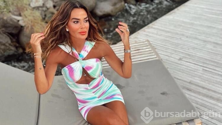 Özlem Yıldız bronz teniyle dikkat çekti
