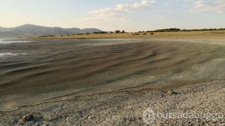 Burdur Gölü'nde alg patlaması