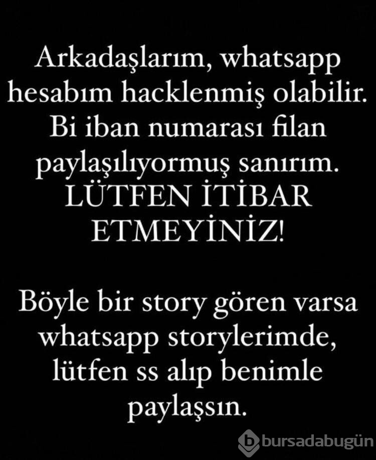 Celil Nalçakan'dan Whatsapp uyarısı