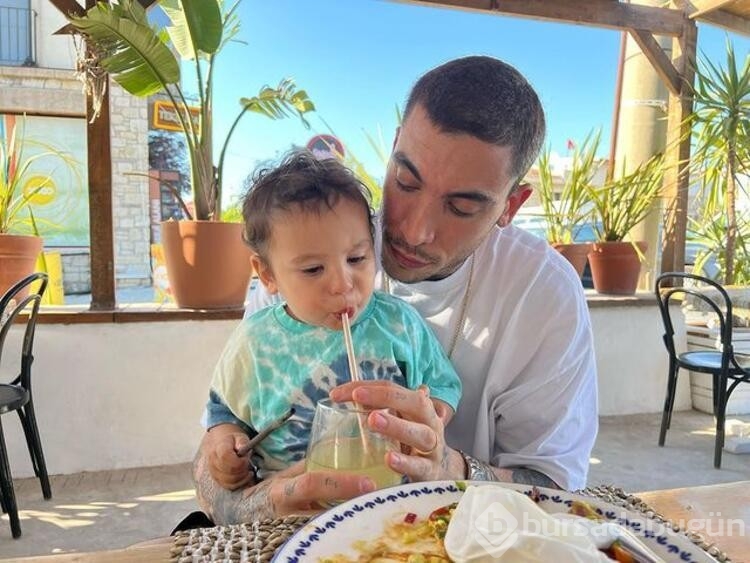 Can Bonomo ve Öykü Karayel'den aile pozu